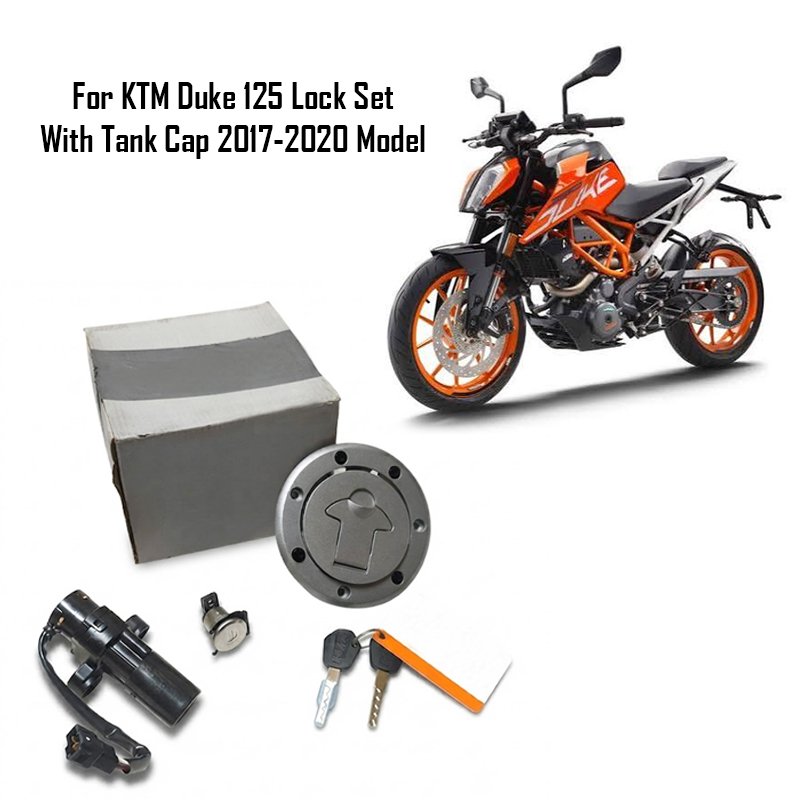 For KTM Duke 125 Lock Set With Tank Cap 2017-2020 Model