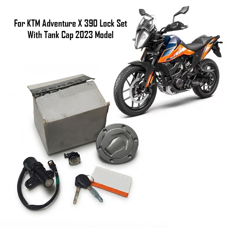 For KTM Adventure X 390 Lock Set With Tank Cap 2023 Model