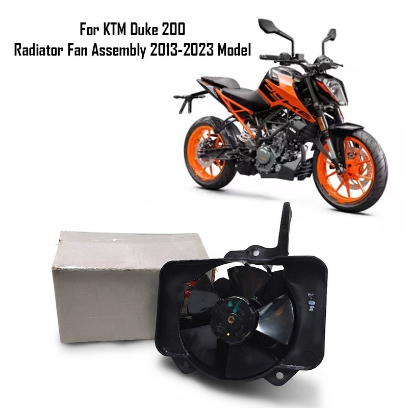 For KTM Duke 200 Radiator Fan Assembly 2013-2023 Model