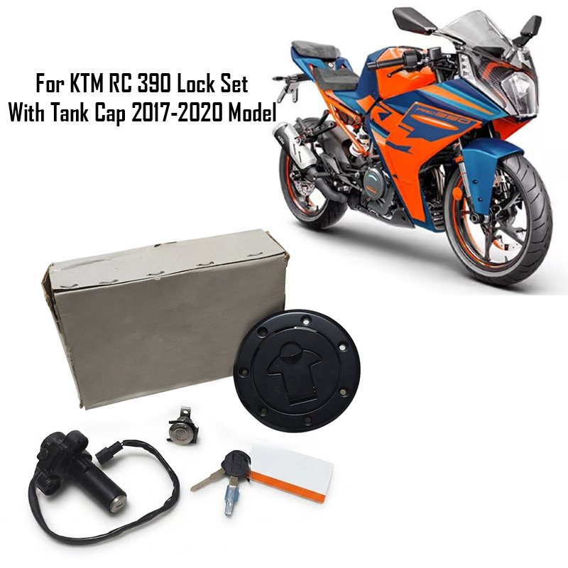 For KTM RC 390 Lock Set With Tank Cap 2017-2020 Model