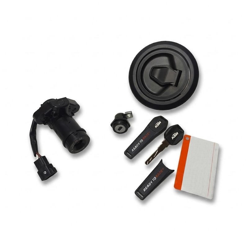 For KTM Duke 250 GEN 3 Lock Set With Tank Cap 2023-2026 Model image 3