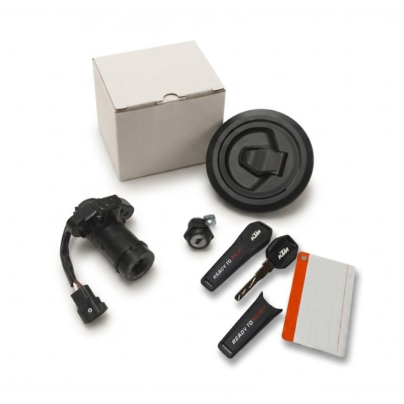 For KTM Duke 390 GEN 3 Lock Set With Tank Cap 2023-2026 Model image 2
