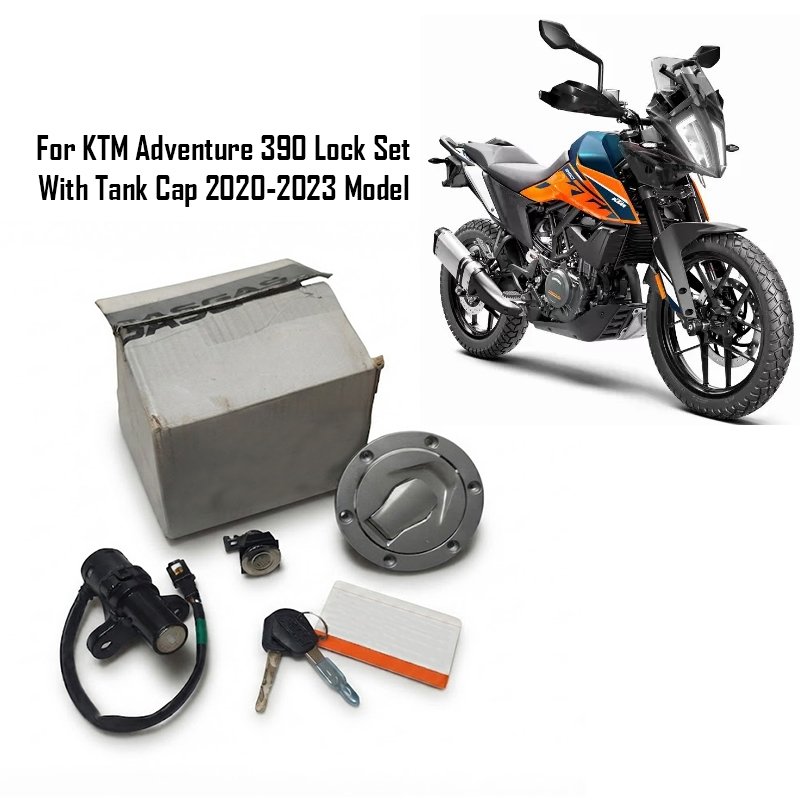 For KTM Adventure 390 Lock Set With Tank Cap 2020-2023 Model