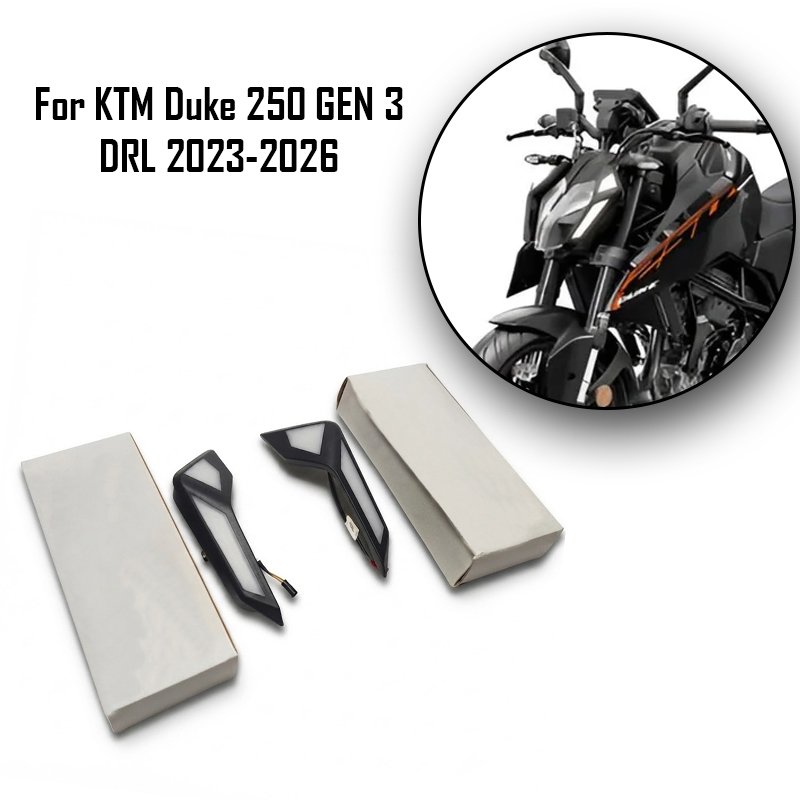 For KTM Duke 250 GEN 3 DRL 2023-2026