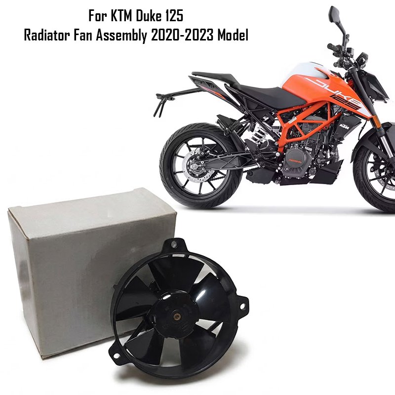 For KTM Duke 125 Radiator Fan Assembly 2020-2023 Model