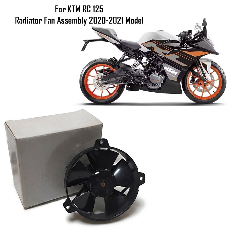 For KTM RC 125 Radiator Fan Assembly 2020-2021 Model