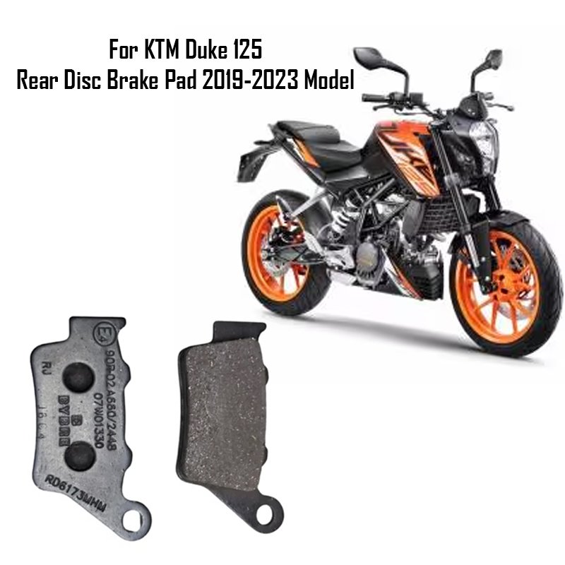 For KTM Duke 125 Rear Disc Brake Pad 2019-2023 Model