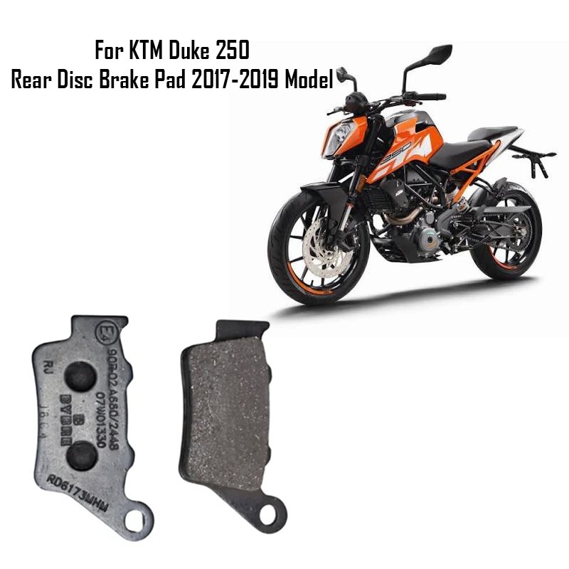 For KTM Duke 250 Rear Disc Brake Pad 2017-2019 Model