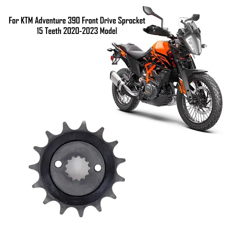 For KTM Adventure 390 Front Drive Sprocket 15 Teeth 2020-2023 Model