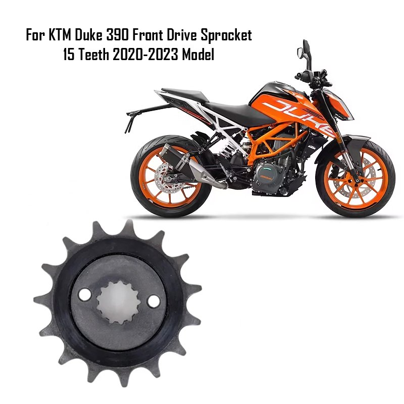 For KTM Duke 390 Front Drive Sprocket 15 Teeth 2020-2023 Model