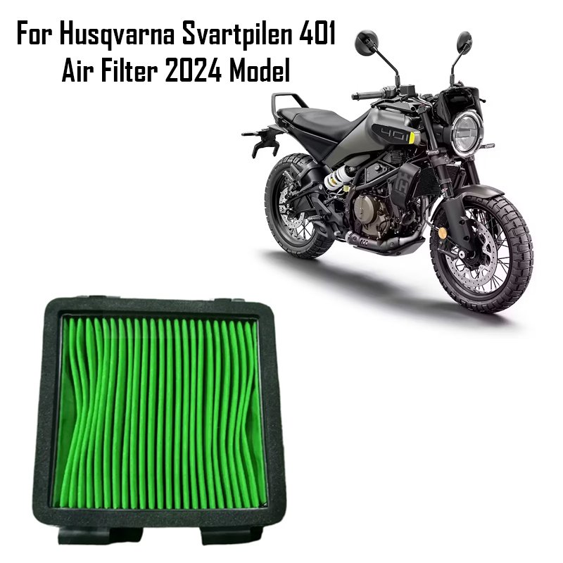 For Husqvarna Svartpilen 401 Air Filter 2024 Model