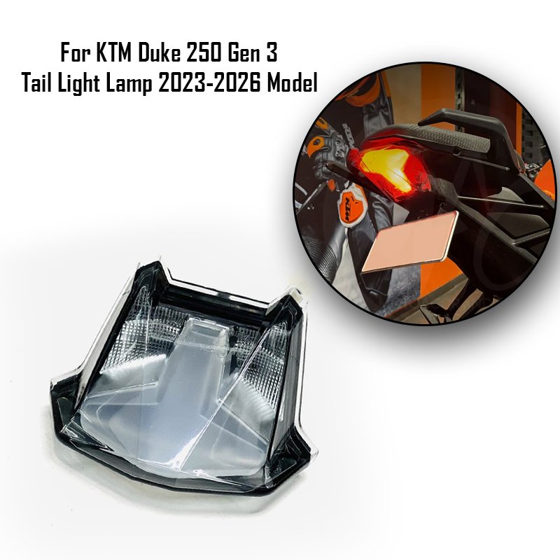 For KTM Duke 250 Gen 3 Tail Light Lamp 2023-2026 Model