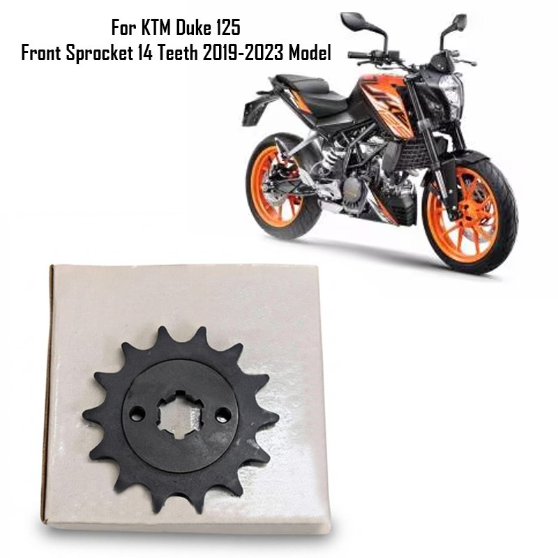For KTM Duke 125 Front Sprocket 14 Teeth 2019-2023 Model
