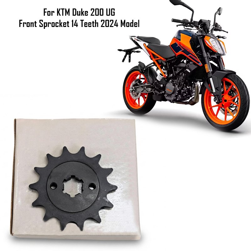 For KTM Duke 200 UG Front Sprocket 14 Teeth 2024 Model