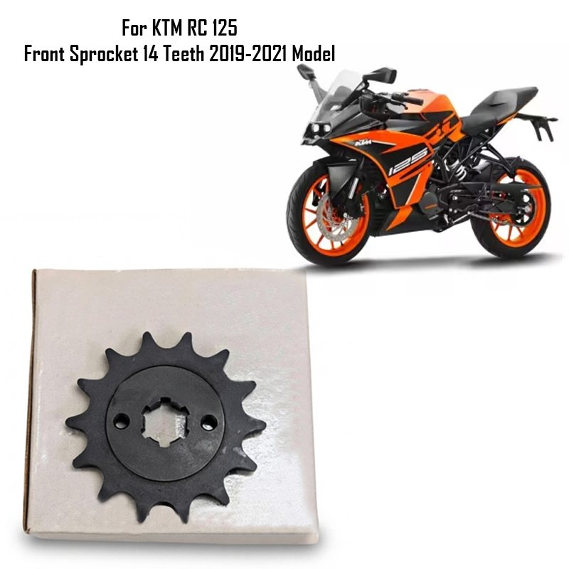 For KTM RC 125 Front Sprocket 14 Teeth 2019-2021 Model