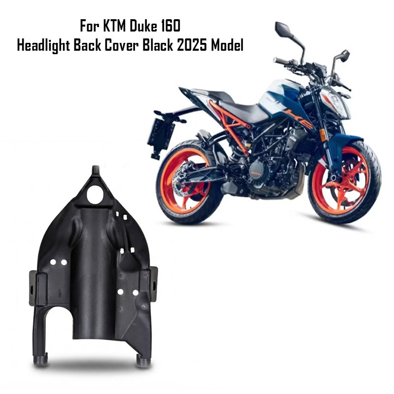 For KTM Duke 160 Headlight Back Cover Black 2025 Model