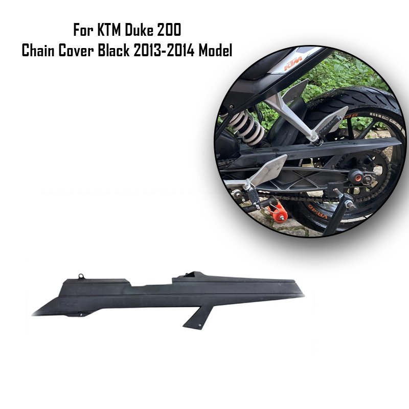 For KTM Duke 200 Chain Cover Black 2013-2014 Model
