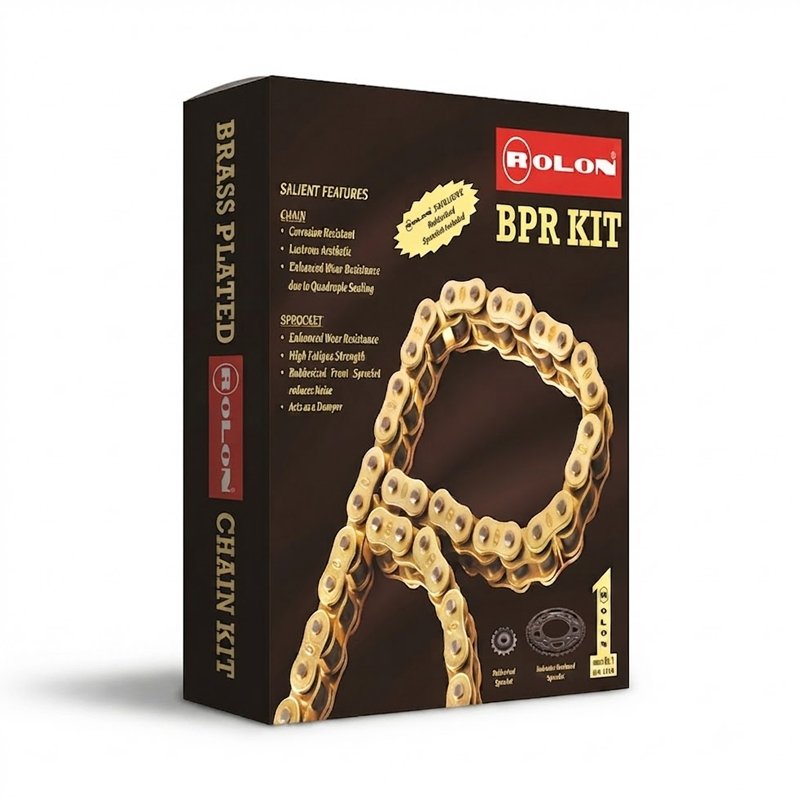 For KTM Duke 250 Gen 2 Brass Chain And Sprocket Kit 2017-2022 Model