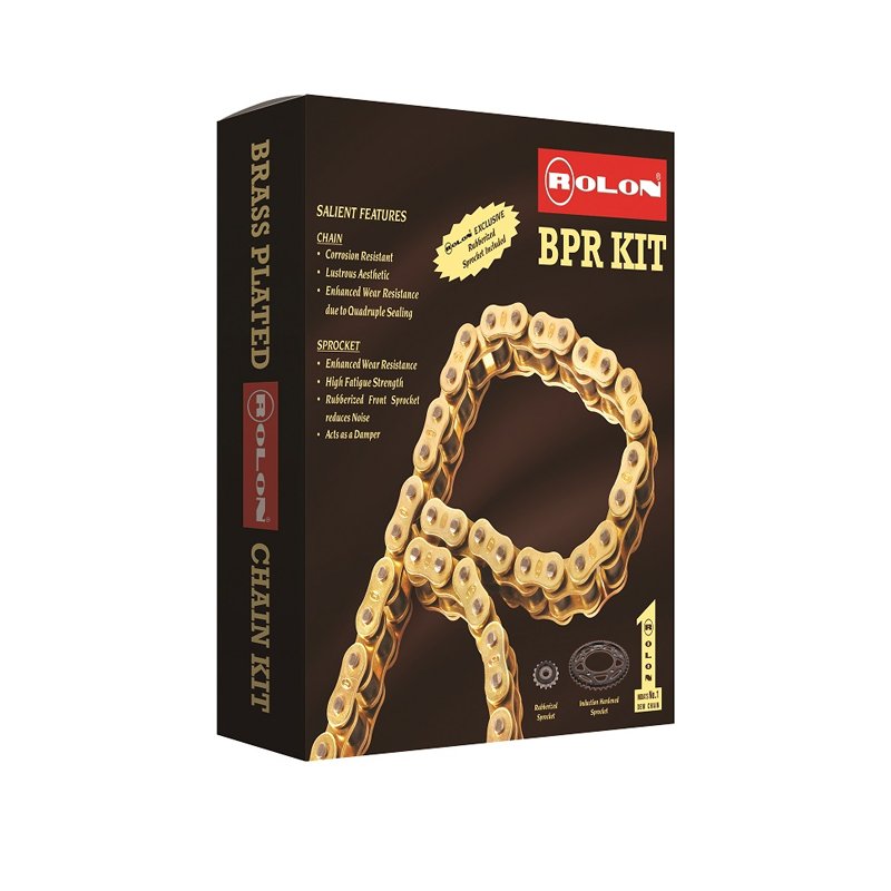 For BMW G310GS/ G310R Brass Chain And Sprocket Kit