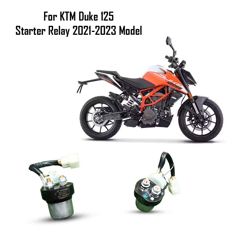 For KTM Duke 125 Starter Relay 2021-2023 Model