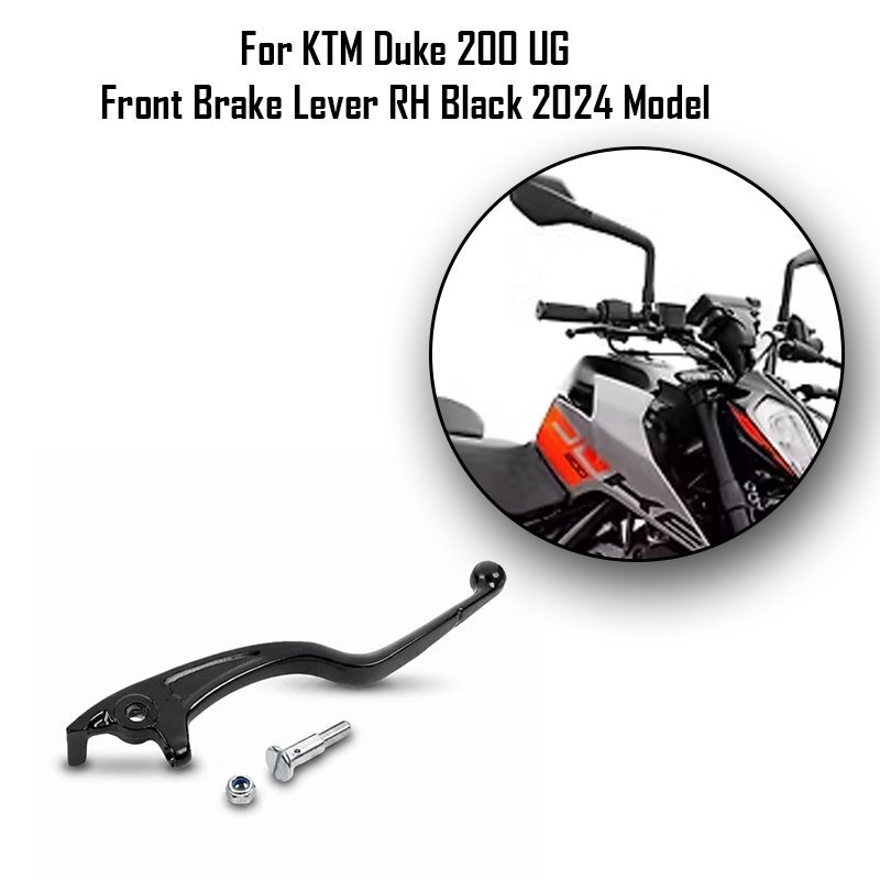 For KTM Duke 200 UG Front Brake Lever RH Black 2024 Model