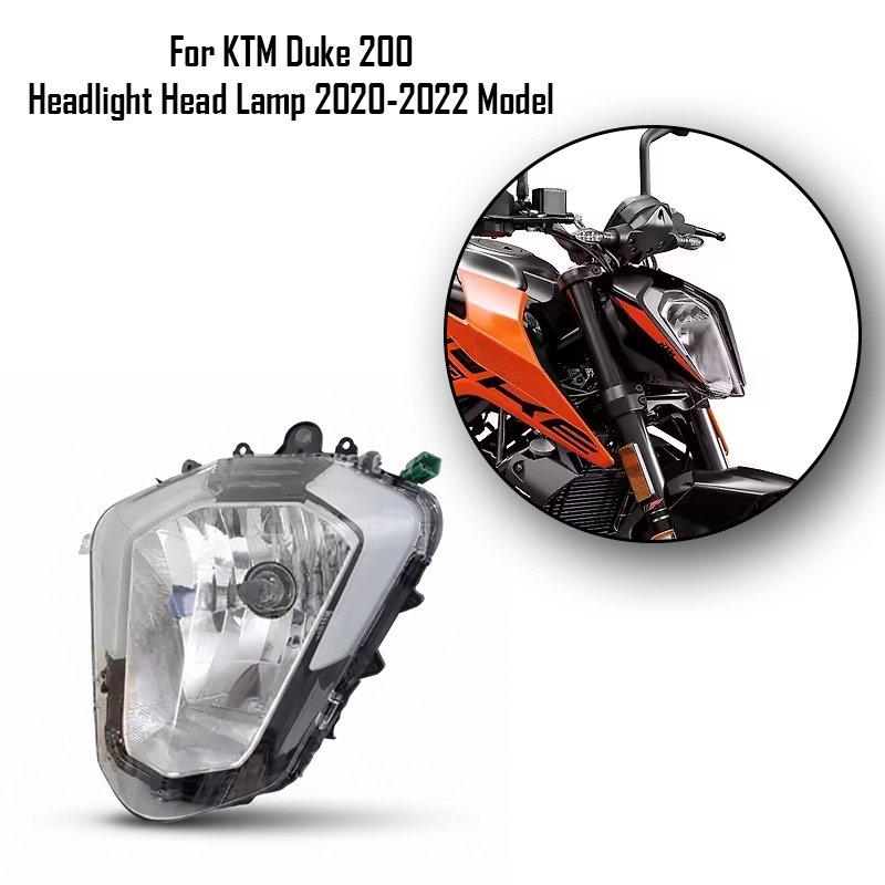 For KTM Duke 200 Headlight Head Lamp 2020-2022 Model