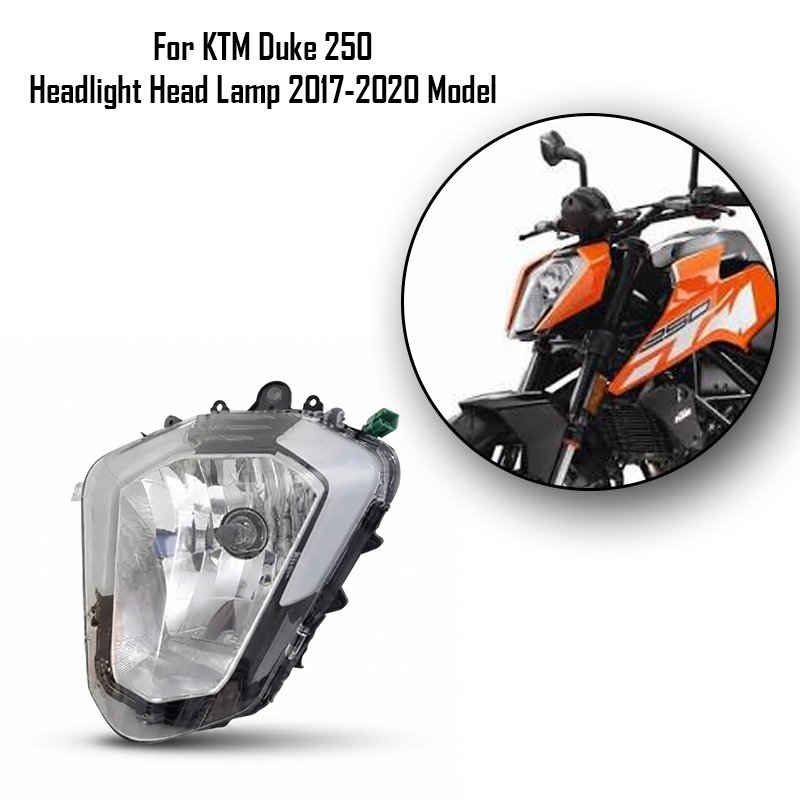 For KTM Duke 250 Headlight Head Lamp 2017-2020 Model