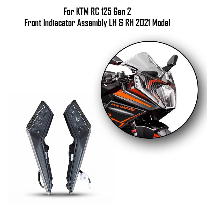 For KTM RC 125 Gen 2 Front Indicator Assembly LH & RH 2021 Model