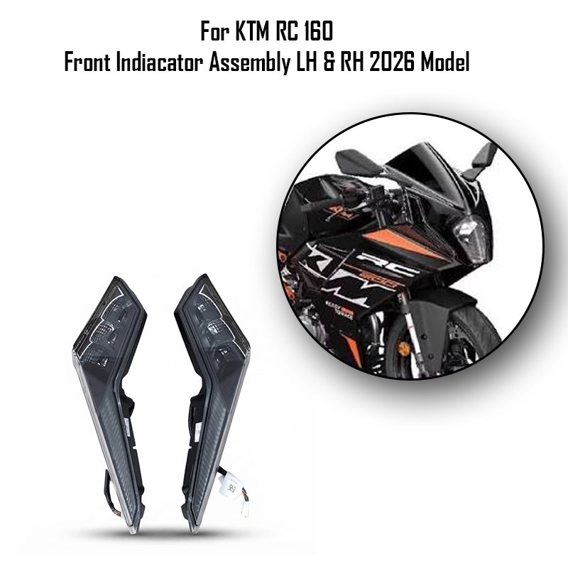 For KTM RC 160 Front Indicator Assembly LH & RH 2026 Model