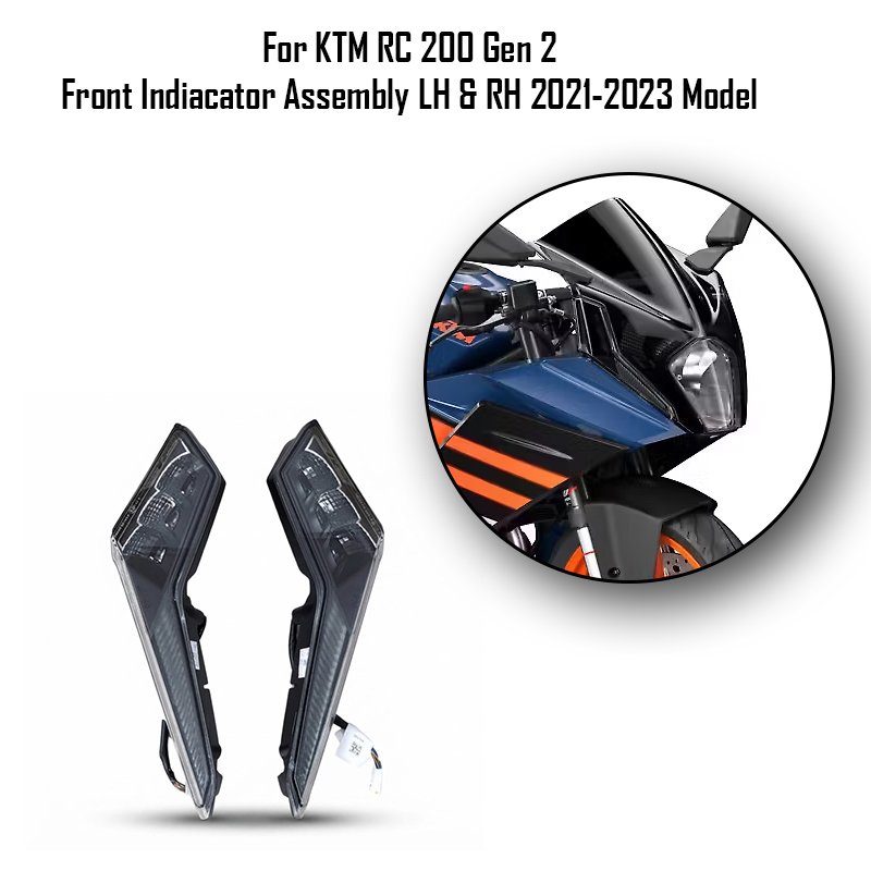 For KTM RC 200 Gen 2 Front Indicator Assembly LH & RH 2021-2023 Model