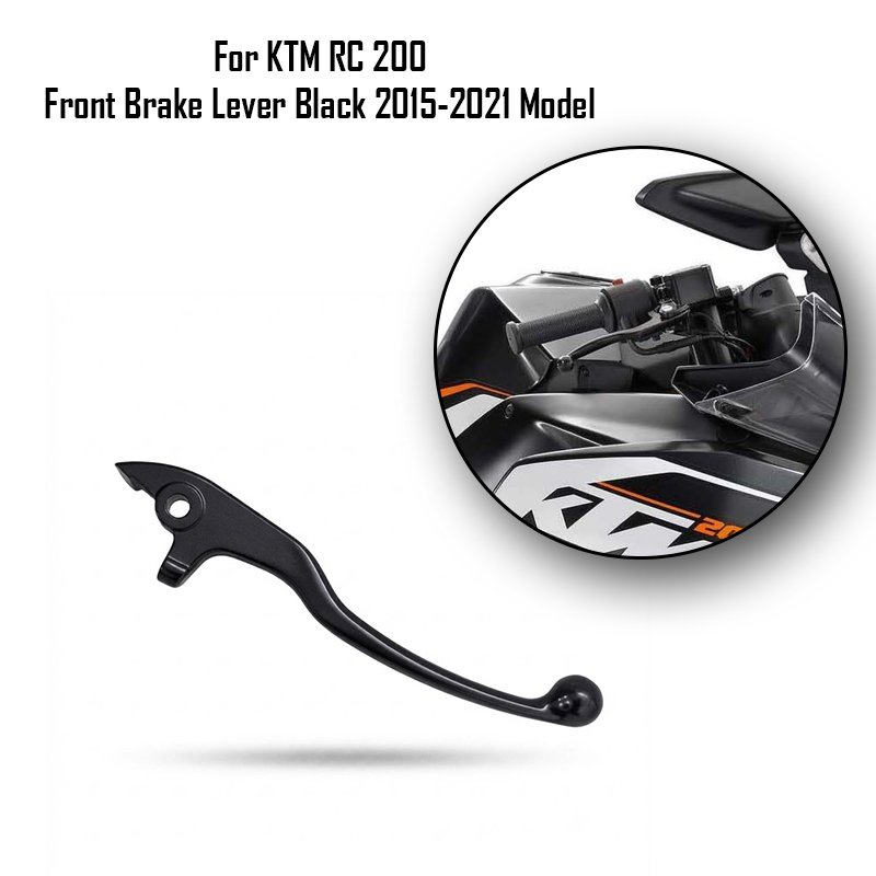 For KTM RC 200 Front Brake Lever Black 2015-2021 Model