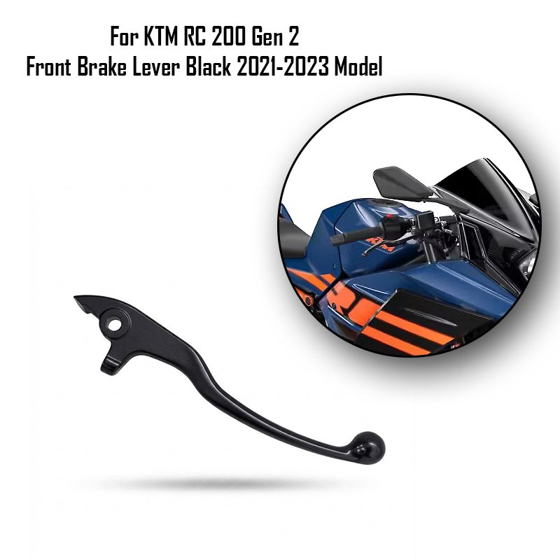 For KTM RC 200 Gen 2 Front Brake Lever Black 2021-2023 Model