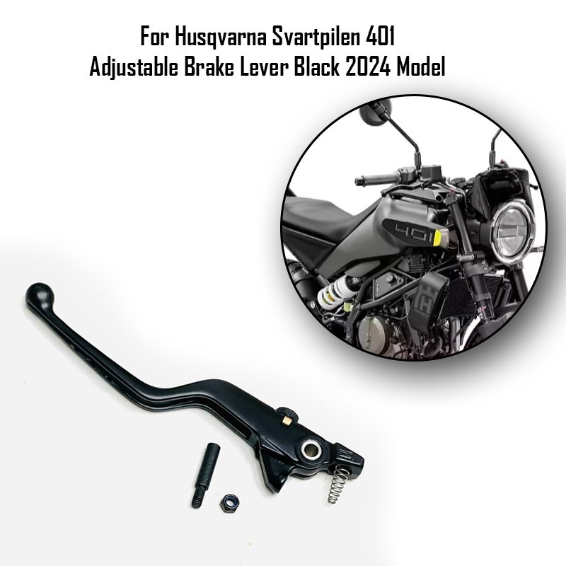 For Husqvarna Svartpilen 401 Adjustable Brake Lever Black 2024 Model