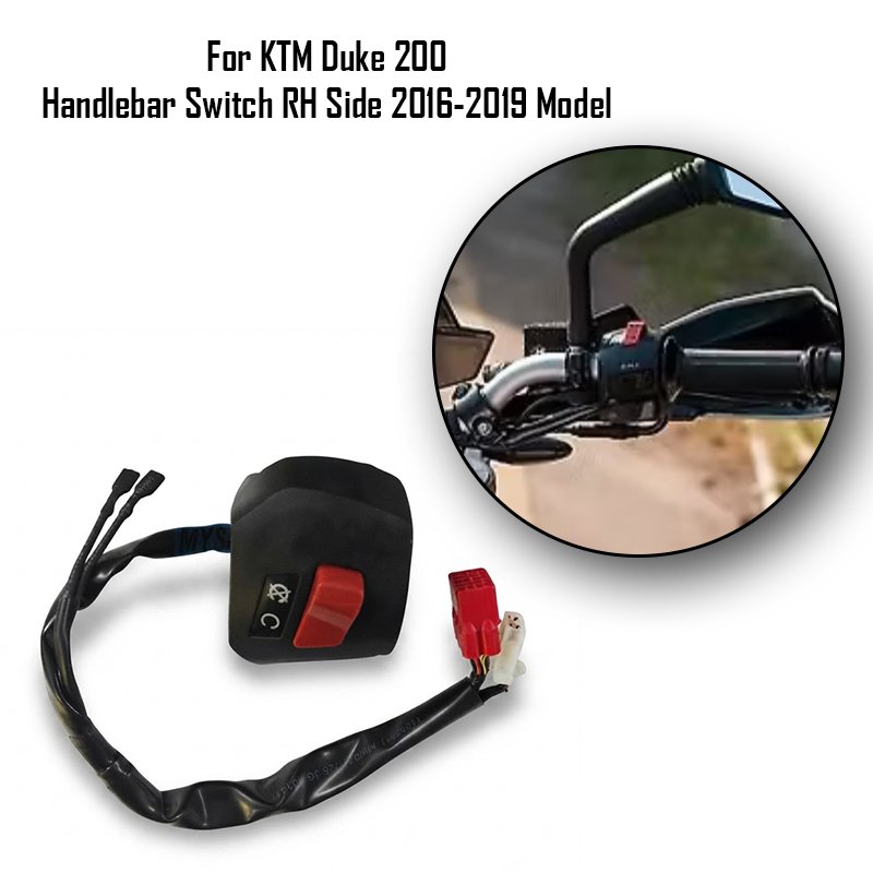 For KTM Duke 200 Handlebar Switch RH Side 2016-2019 Model