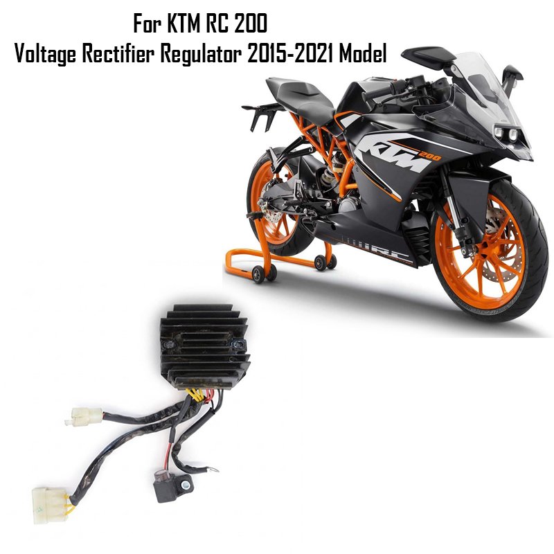 For KTM RC 200 Voltage Rectifier Regulator 2015-2021 Model