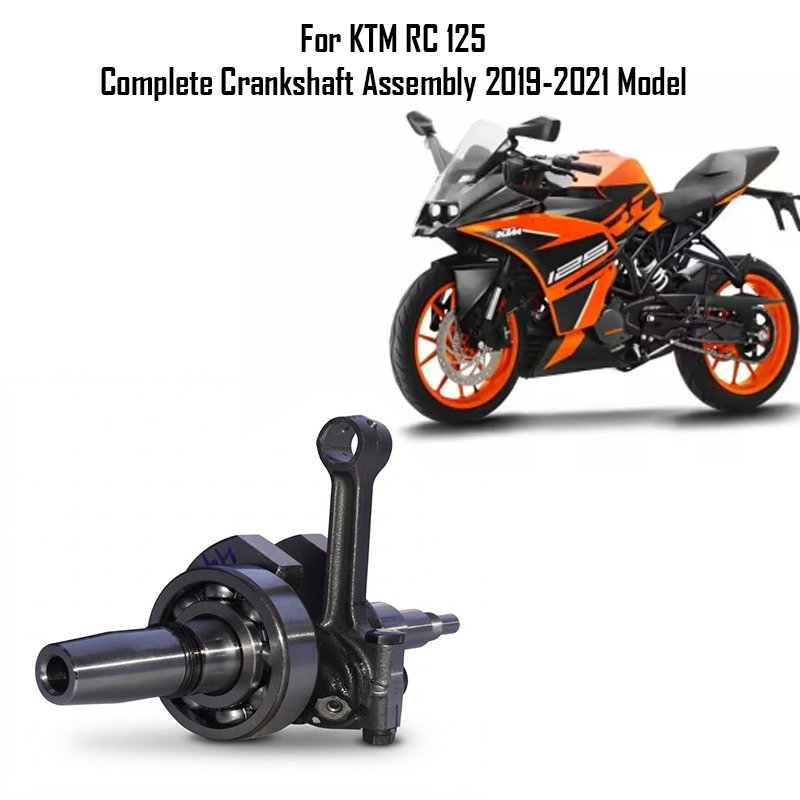 For KTM RC 125 Complete Crankshaft Assembly 2019-2021 Model