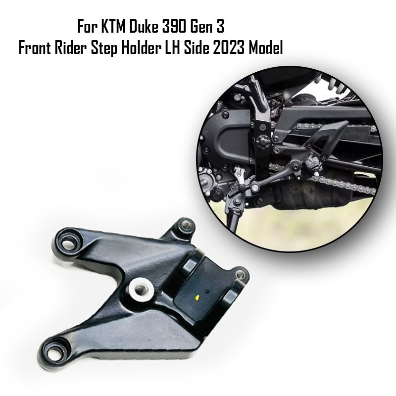 For KTM Duke 390 Gen 3 Front Rider Step Holder LH Side 2023 Model