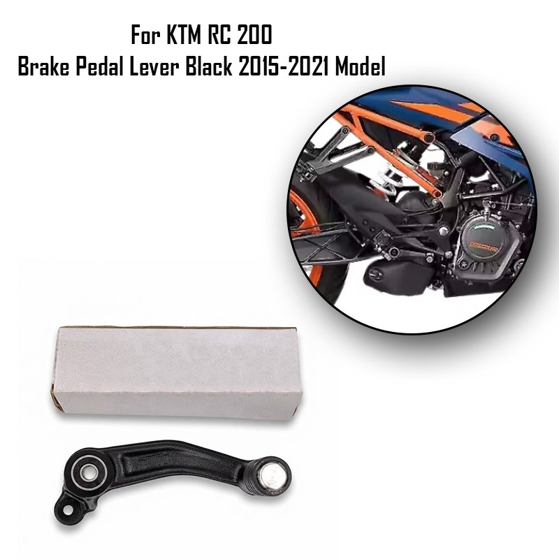 For KTM RC 200 Brake Pedal Lever Black 2015-2021 Model