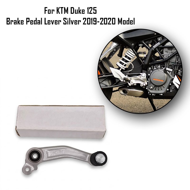 For KTM Duke 125 Brake Pedal Lever Silver 2019-2020 Model