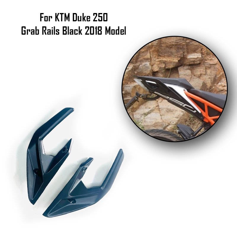 For KTM Duke 250 Grab Rails Black 2018 Model