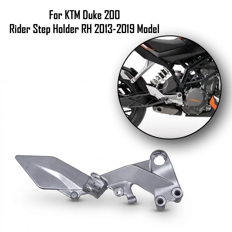 For KTM Duke 200 Rider Step Holder RH 2013-2019 Model