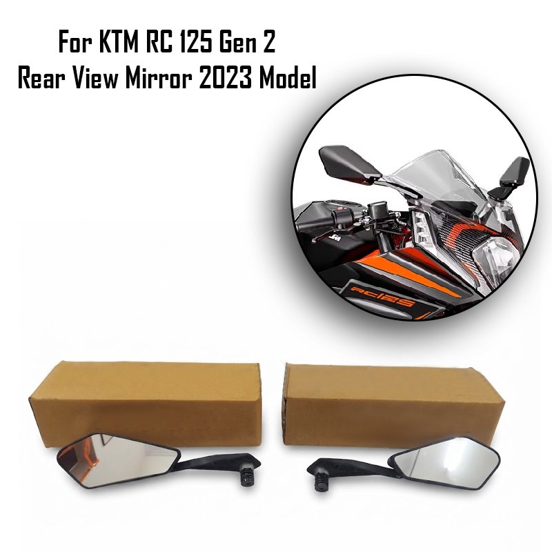 For KTM RC 125 Gen 2 Rear View Mirror 2023 Model
