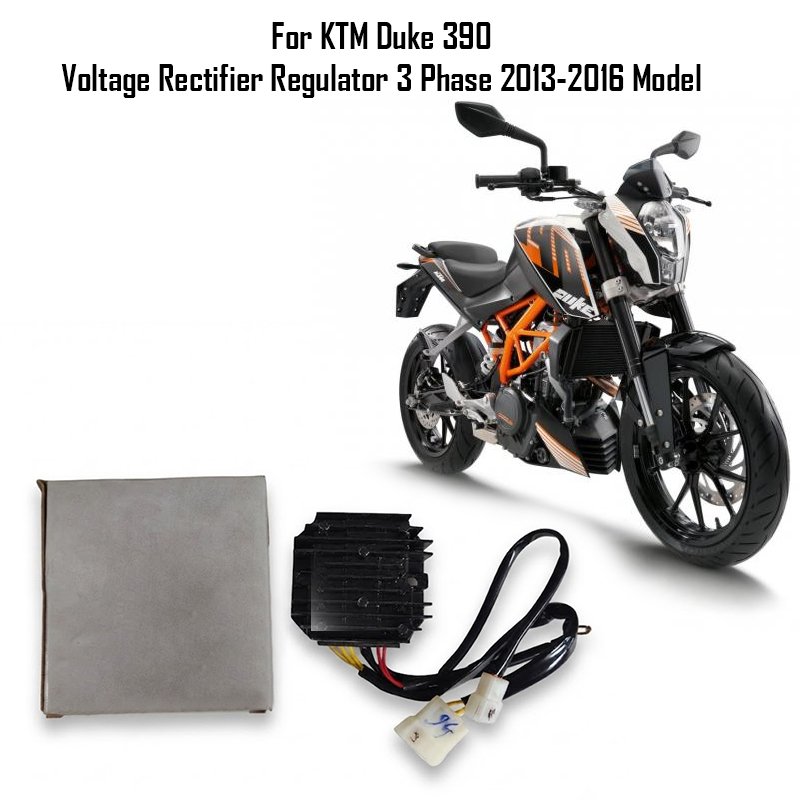 For KTM Duke 390 Voltage Rectifier Regulator 3 Phase 2013-2016 Model