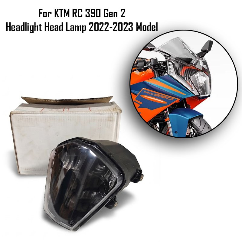 For KTM RC 390 Gen 2 Headlight Head Lamp 2022-2023 Model