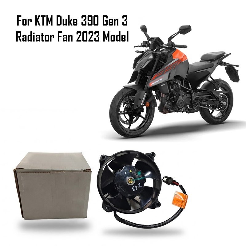 For KTM Duke 390 Gen 3 Radiator Fan 2023 Model