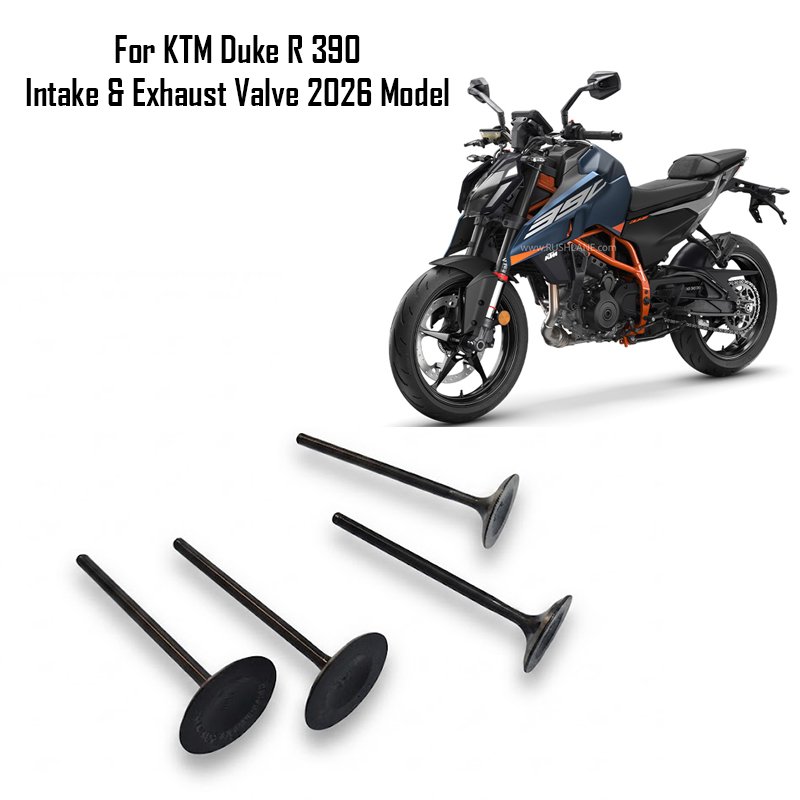 For KTM Duke R 390 Intake & Exhaust Valve 2026 Model
