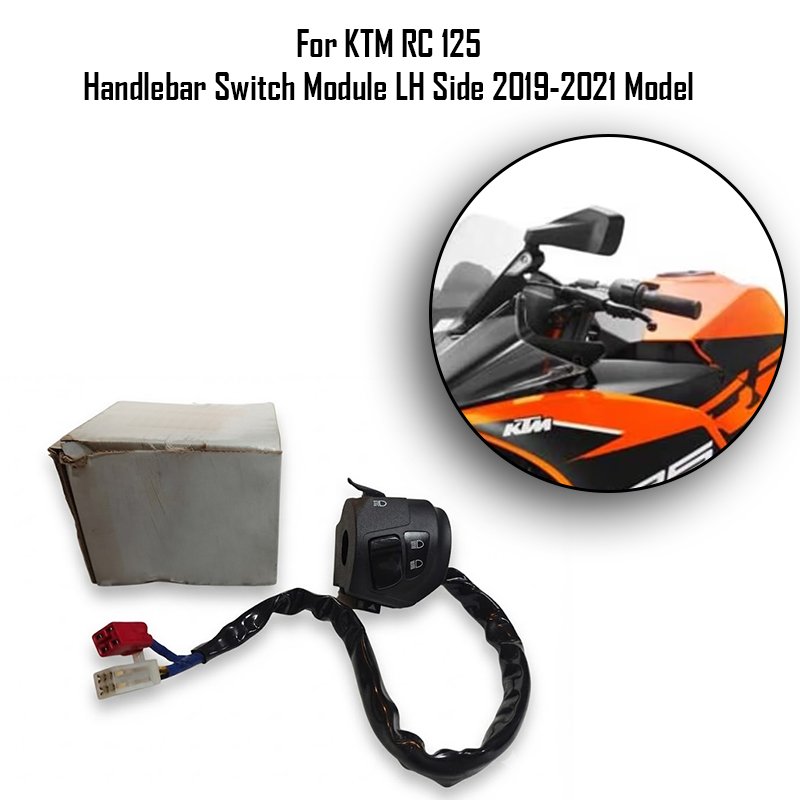 For KTM RC 125 Handlebar Switch Module LH Side 2019-2021 Model