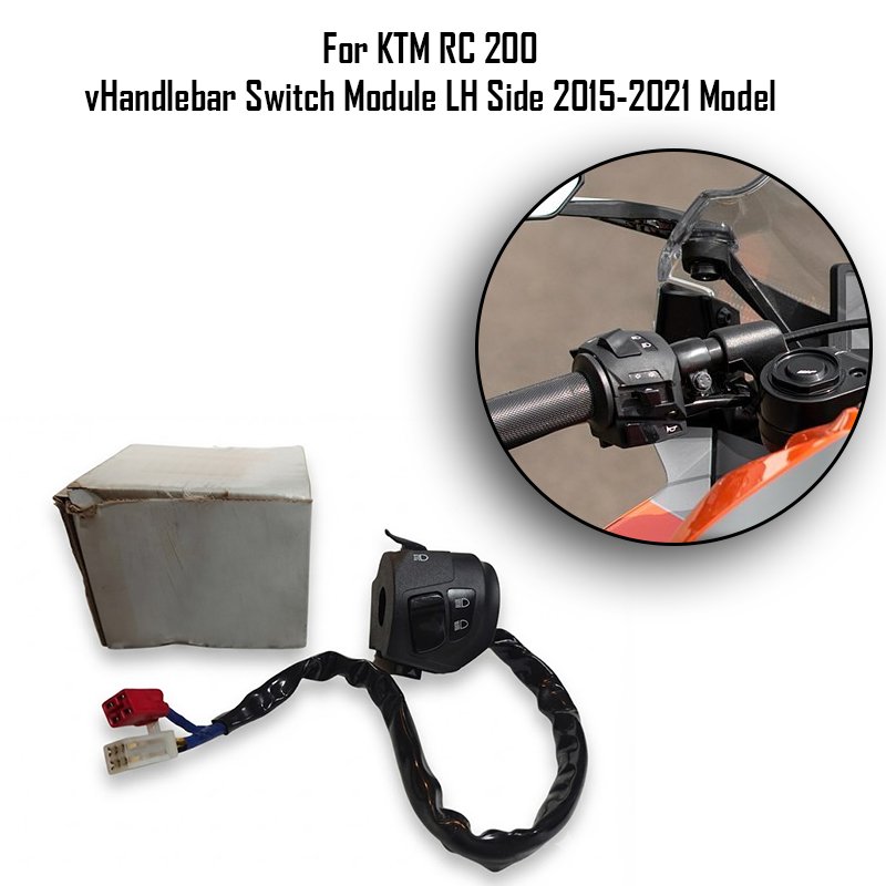 For KTM RC 200 Handlebar Switch Module LH Side 2015-2021 Model