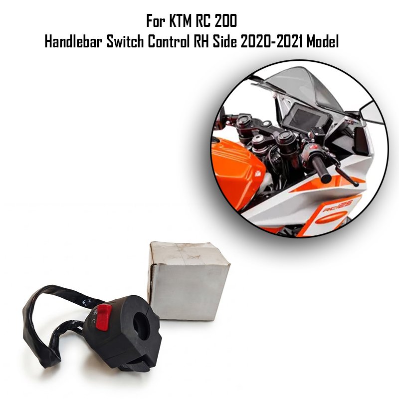 For KTM RC 200 Handlebar Switch Control RH Side 2020-2021 Model