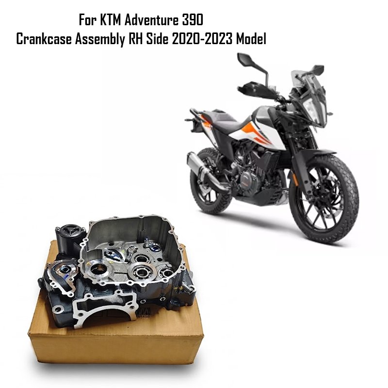 For KTM Adventure 390 Crankcase Assembly RH Side 2020-2023 Model